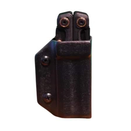 Clip &amp; Carry Kydex Sheath: Fits Leatherman Wave Alpha